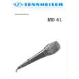 SENNHEISER MD 41 Manual de Usuario