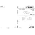 SONY PCGA-PRF1 Manual de Servicio