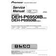 PIONEER DEH-P6950IB/XN/ES1 Manual de Servicio