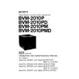 SONY BVM2010P Manual de Usuario