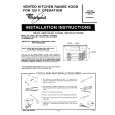 WHIRLPOOL RH8930XLS Manual de Instalación