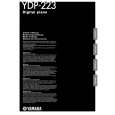 YAMAHA YDP-223 Manual de Usuario