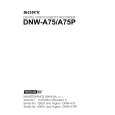 SONY DNW-A75 Manual de Servicio