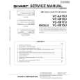 SHARP VC-H818U Manual de Servicio