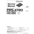 PIONEER PRS-X720/XH/EW Manual de Servicio