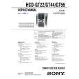 SONY HCD-GT44 Manual de Servicio