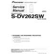PIONEER S-DV262SW/XJC/NC Manual de Servicio