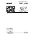 AIWA HD-V2000 Manual de Servicio