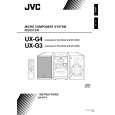 JVC UX-G3US Manual de Usuario