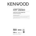 KENWOOD KRF-V8090D Manual de Usuario