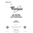 WHIRLPOOL RF3620XVN1 Catálogo de piezas