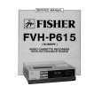FISHER FVHP618 Manual de Servicio