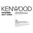 KENWOOD 00271-84000 Manual de Usuario