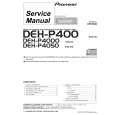 PIONEER DEH-P4050X1N Manual de Servicio