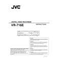 JVC VR-716E Manual de Usuario