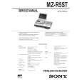 SONY MZR5ST Manual de Servicio