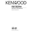 KENWOOD HM-982RW Manual de Usuario KENWOOD HM-982RW Manual de Usuario