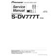 PIONEER S-DV777T/XCN5 Manual de Servicio