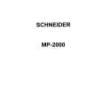 SCHNEIDER MP2000 Manual de Servicio