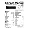 PANASONIC SA-EX600 Manual de Servicio