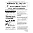 WHIRLPOOL MGS5770ADW Manual de Instalación