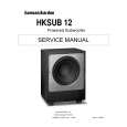 HARMAN KARDON HKSUB12 Manual de Servicio