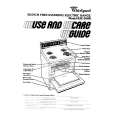WHIRLPOOL RJE360BW0 Manual de Usuario