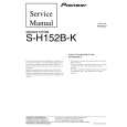 PIONEER S-H152B-K Manual de Servicio