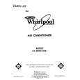 WHIRLPOOL AC0052XM1 Catálogo de piezas