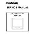 MAGNAVOX MWC13D6 Manual de Servicio