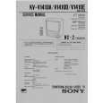 SONY KVV1410D Manual de Servicio