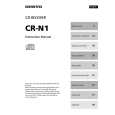 ONKYO CRN1 Manual de Usuario