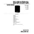 SONY SS-SR10 Manual de Servicio