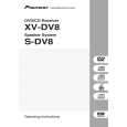 PIONEER XV-DV8/DDXJ/RA Manual de Usuario