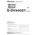 PIONEER S-DV940ST/XTW/UC Manual de Servicio