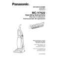 PANASONIC MCV7522 Manual de Usuario