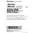 PIONEER XDV-P650/RD Manual de Servicio