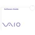 SONY PCG-FR295MP VAIO Software Manual