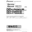 PIONEER DEH-P7980UB/XF/BR Manual de Servicio