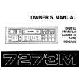 ALPINE 7273M Manual de Usuario