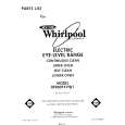 WHIRLPOOL RE960PXVW1 Catálogo de piezas