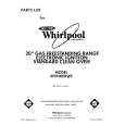 WHIRLPOOL SF0100ERW5 Catálogo de piezas