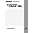 PIONEER DBR-S220NL Manual de Usuario