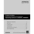 HITACHI 55HDX61 Manual de Usuario
