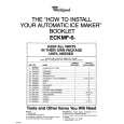 WHIRLPOOL ECKMF61 Manual de Instalación