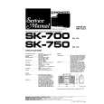 PIONEER SK-750 Manual de Servicio
