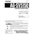 TEAC AG-SV5150 Manual de Usuario