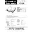 HITACHI HT-L70 Manual de Servicio