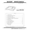SHARP SF-A15 Manual de Servicio