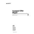 SONY CDP-461 Manual de Usuario